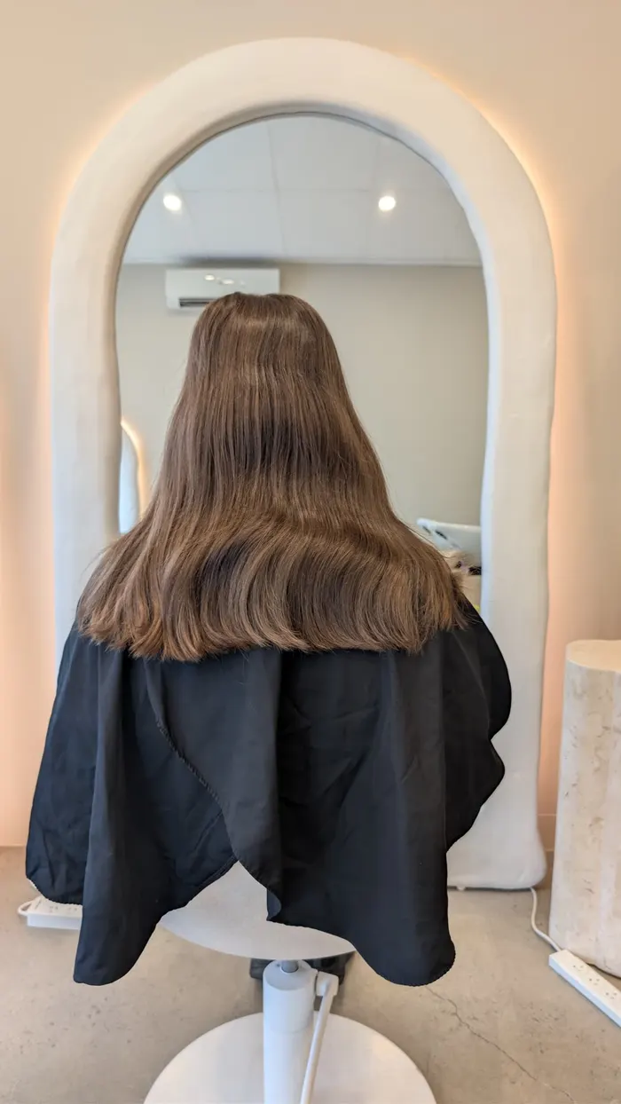 Hair still smooth seven months after a first nanoplasty treatment